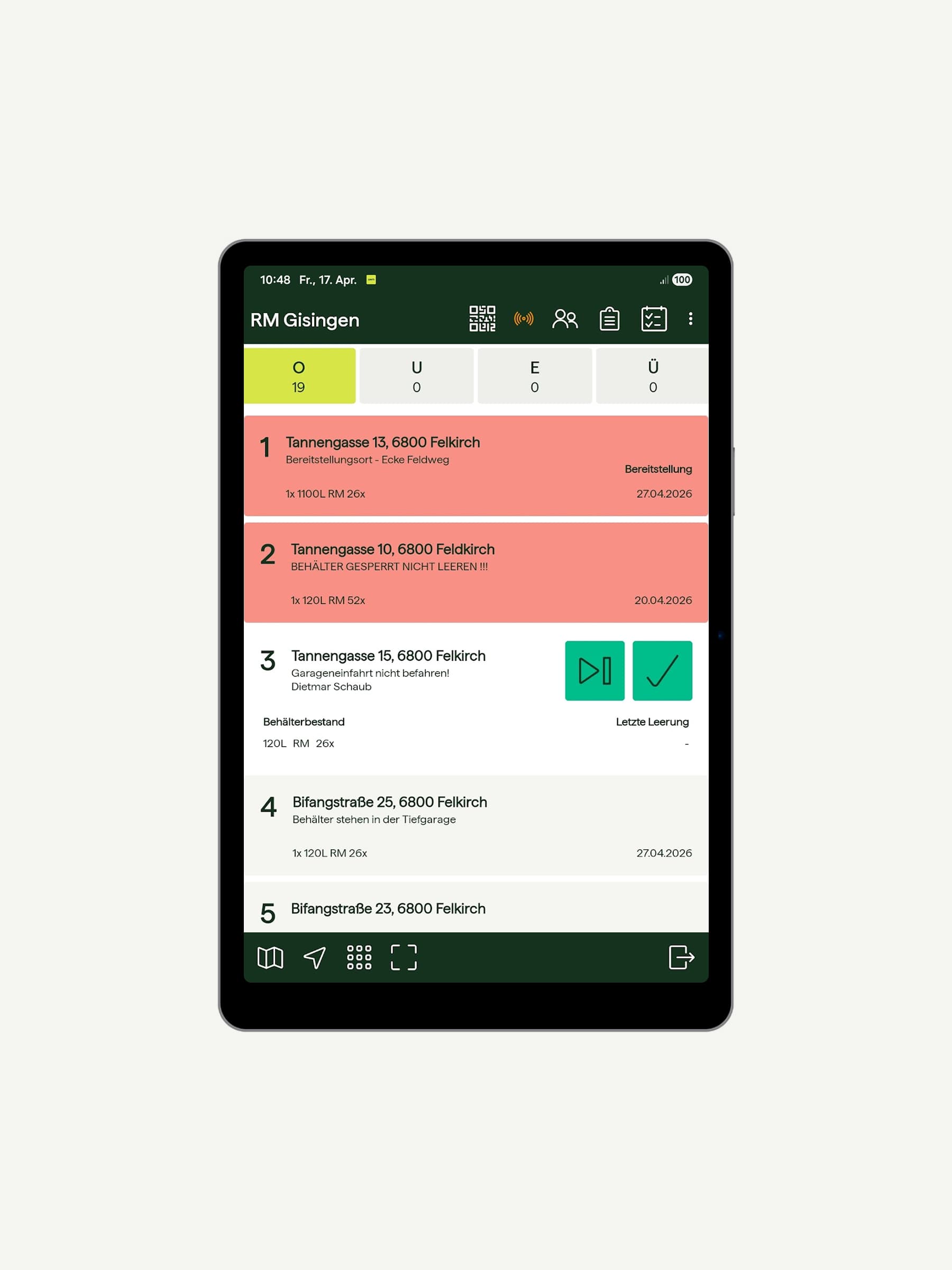 Infeo wdm Wiege- und Identsysteme
