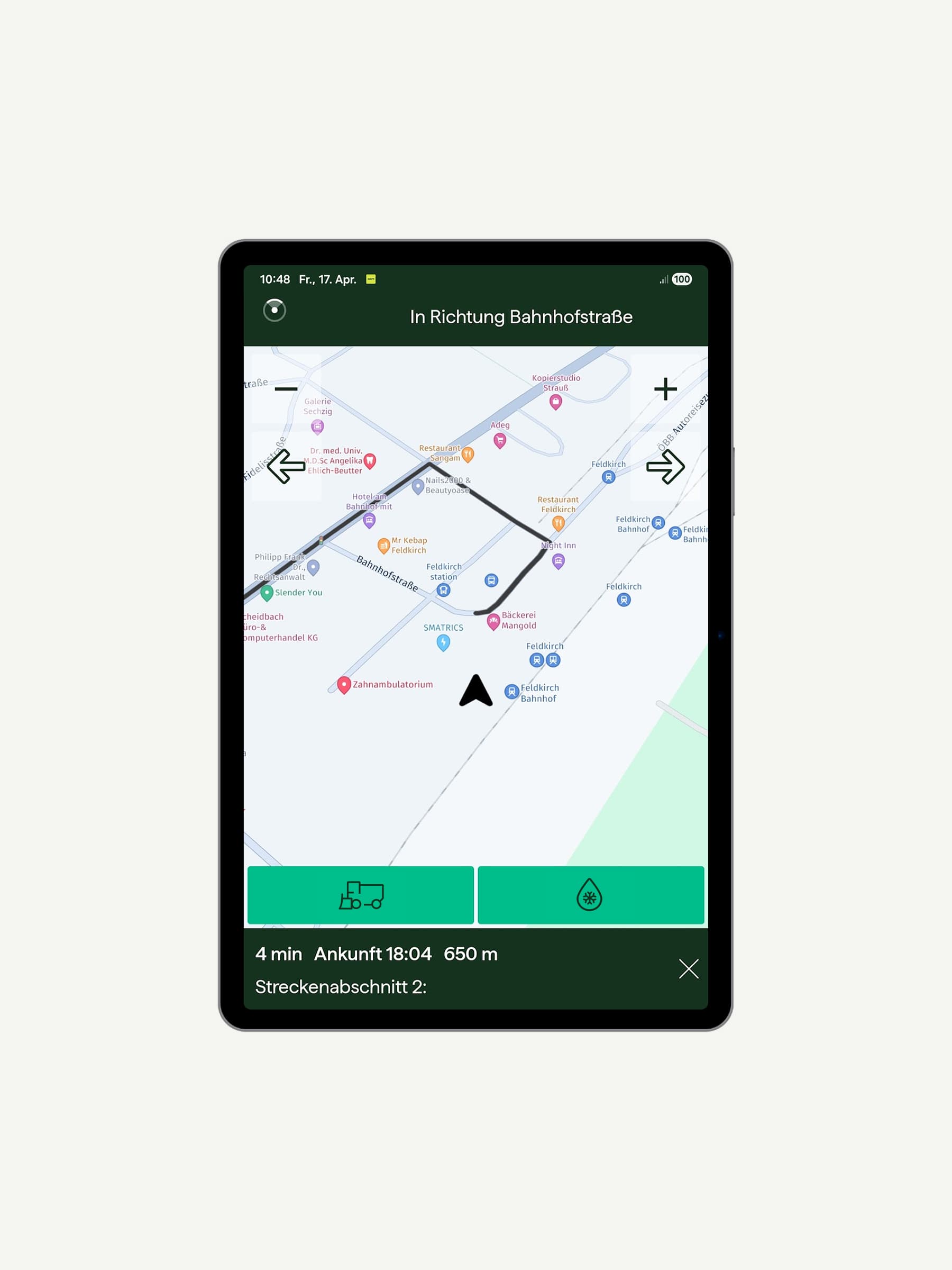 Infeo wdm Navigation
